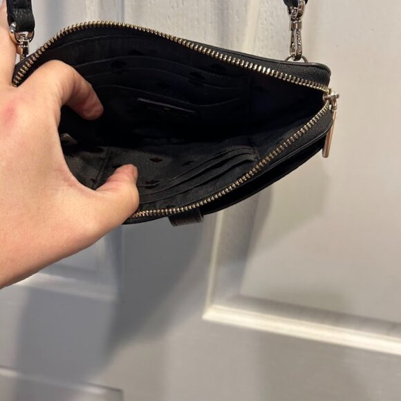 Kate Spade New York Black Pebbled Leather Crossbody Bag - Picture 2 of 2